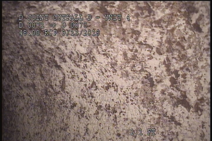 Surface Other, from 08 to 04 o'clock, within 8 inches of joint: YES, Start - 75% MAG