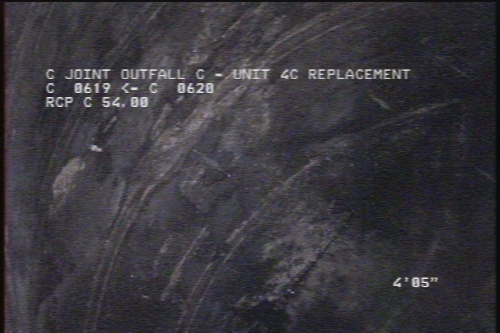 Deposits Attached Grease, 10 %of cross sectional area, from 10 to 02 o'clock, , within 8 inches of joint: YES