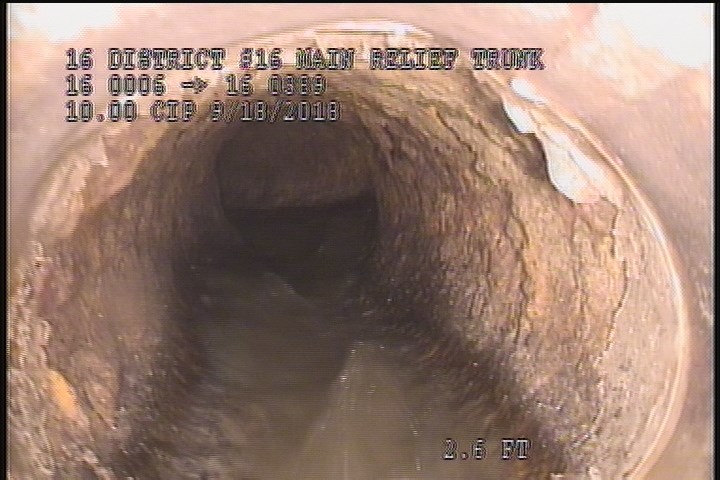 Upstream Manhole, Survey Begins - 11:52 AM