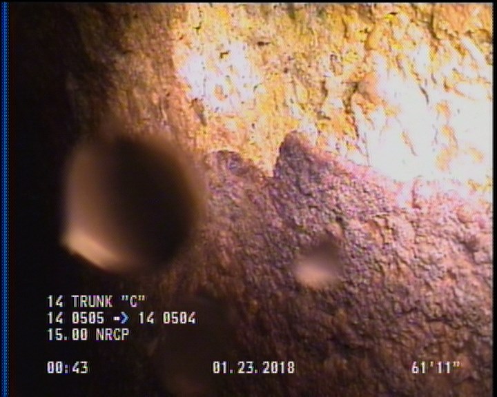 Surface Spalling, from 09 to 03 o'clock, within 8 inches of joint: YES, Start