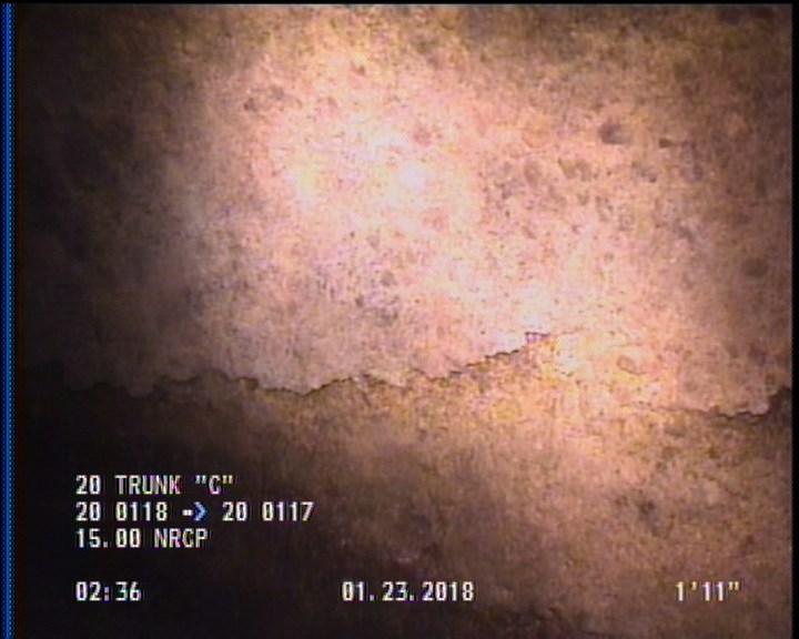Surface Spalling, from 08 to 04 o'clock, within 8 inches of joint: YES, Start