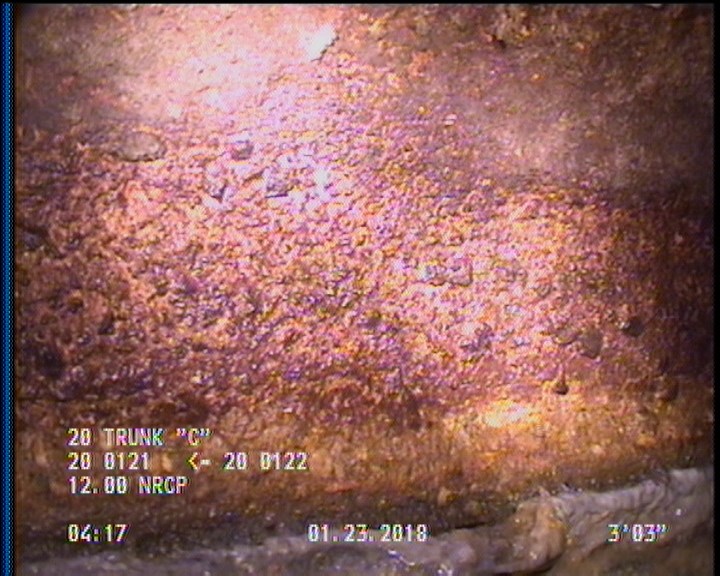 Surface Aggregate Projecting, from 08 to 04 o'clock, within 8 inches of joint: YES, Start