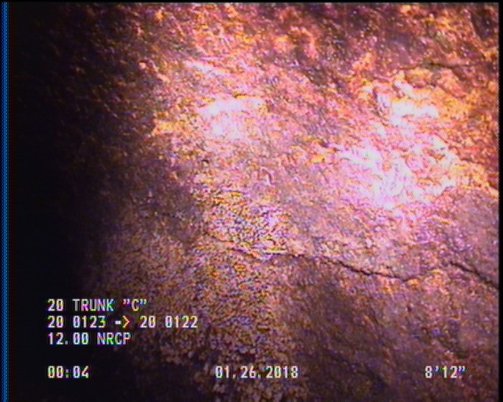 Surface Spalling, from 08 to 04 o'clock, within 8 inches of joint: YES, Start