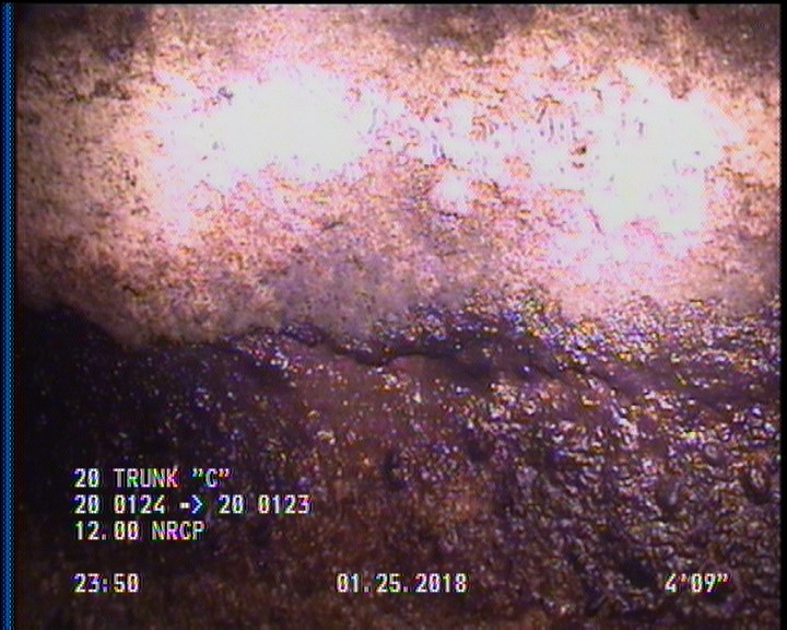 Surface Spalling, from 08 to 04 o'clock, within 8 inches of joint: YES, Start