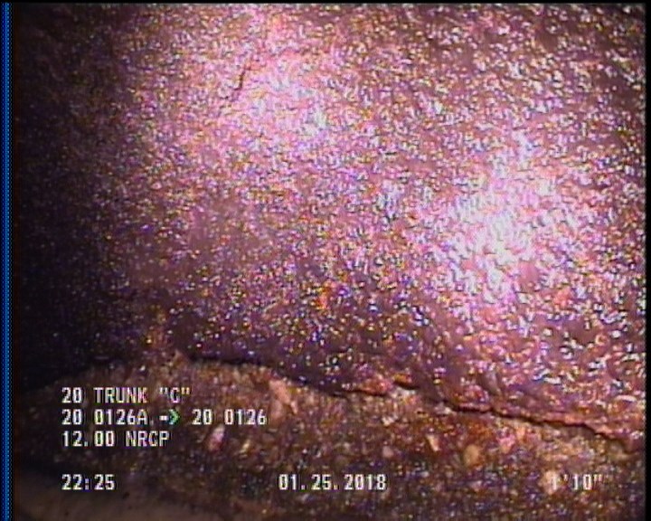 Surface Spalling, from 08 to 04 o'clock, within 8 inches of joint: YES, Start