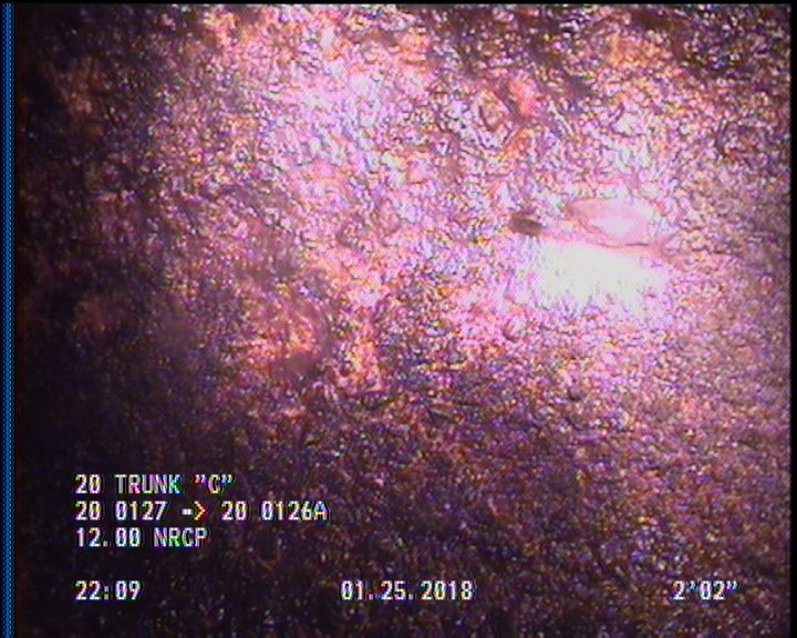 Surface Aggregate Projecting, from 08 to 04 o'clock, within 8 inches of joint: YES, Start