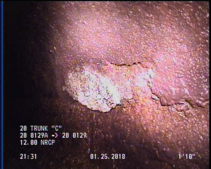 Surface Spalling, from 08 to 04 o'clock, within 8 inches of joint: YES, Start