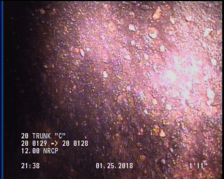 Surface Aggregate Projecting, from 08 to 04 o'clock, within 8 inches of joint: YES, Start