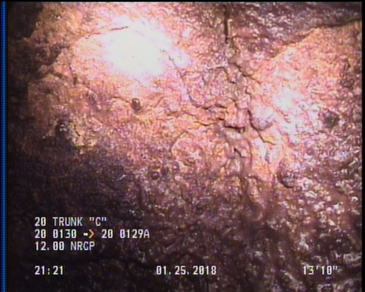 Surface Aggregate Projecting, from 08 to 04 o'clock, within 8 inches of joint: YES, Start