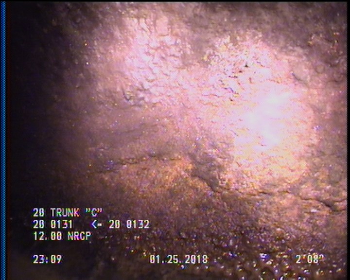 Surface Spalling, from 08 to 04 o'clock, within 8 inches of joint: YES, Start