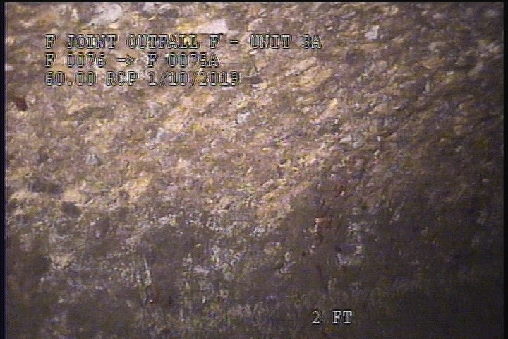 Surface Spalling, from 08 to 04 o'clock, within 8 inches of joint: YES