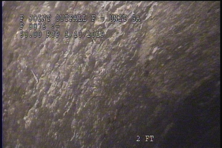Surface Spalling, from 08 to 04 o'clock, within 8 inches of joint: YES