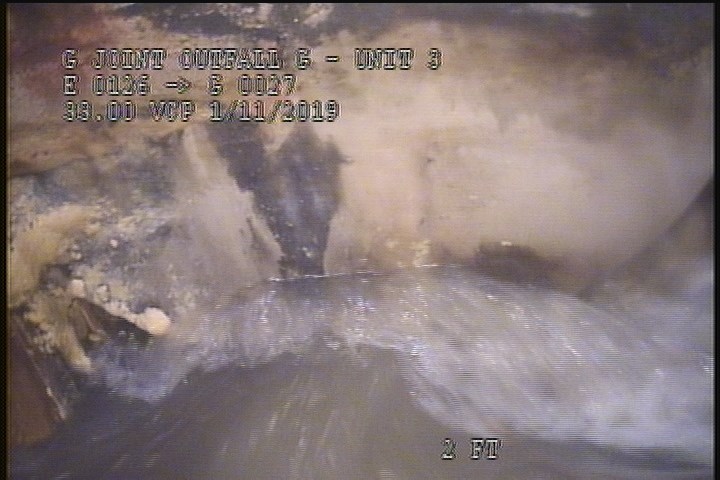 Water Mark, 85 %of cross sectional area