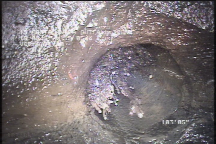 Tap Break-In Defective, at 12 o'clock, -, , within 8 inches of joint: YES, 6", 6" - ACTIVE-50% ROOTS