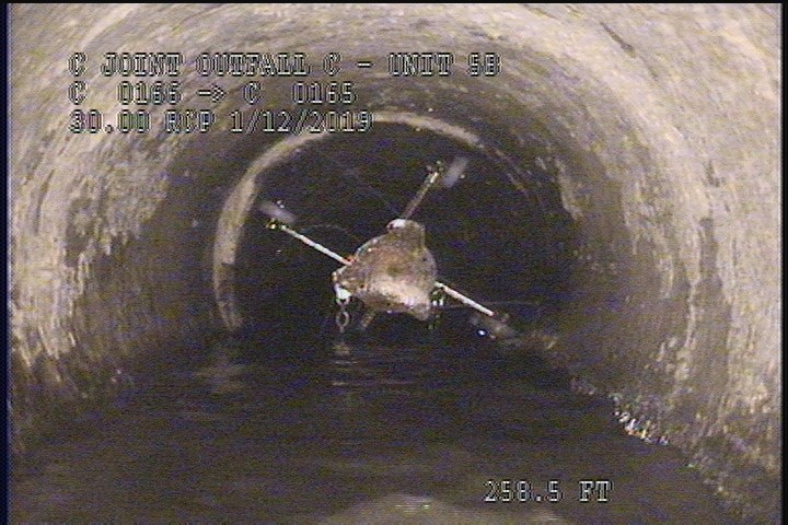 Deposits Attached Encrustation, 15 %of cross sectional area, from 08 to 04 o'clock, , within 8 inches of joint: YES