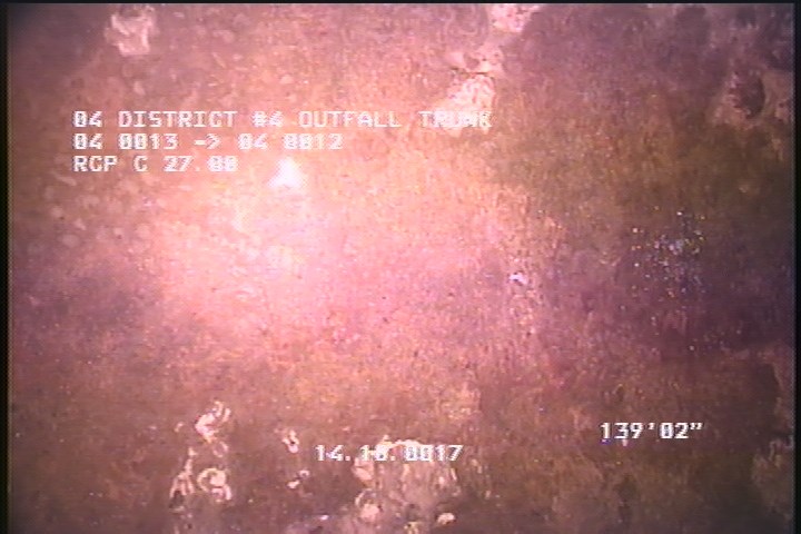 Surface Spalling, from 08 to 04 o'clock, within 8 inches of joint: NO