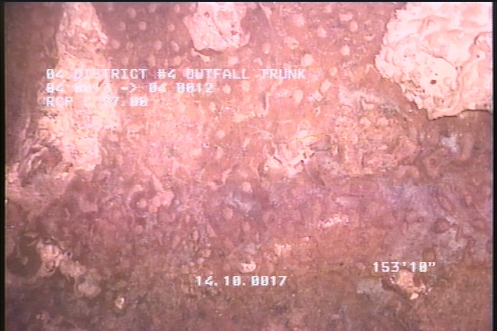 Surface Spalling, from 08 to 04 o'clock, within 8 inches of joint: YES