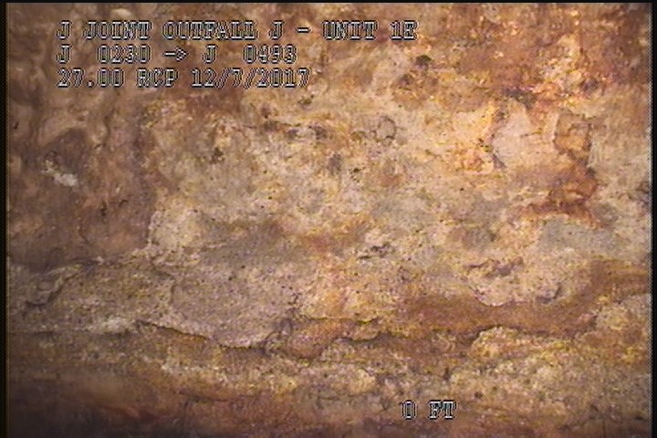 Surface Spalling, from 08 to 04 o'clock, within 8 inches of joint: YES, Start - BLISTERING PEELING CONCRETE