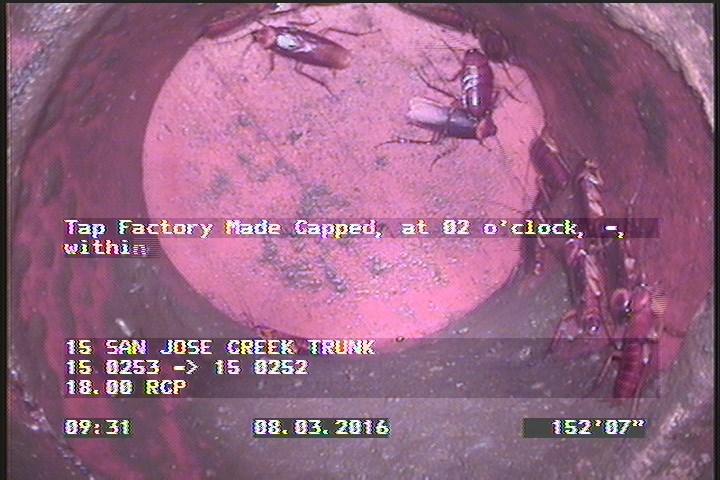 Tap Factory Made Capped, at 02 o'clock, -, within 8 inches of joint: NO, 4"