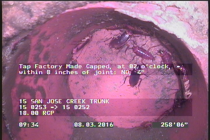 Tap Factory Made Capped, at 02 o'clock, -, within 8 inches of joint: NO, 4"