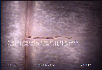 Fracture Multiple, from 09 to 03 o'clock, within 8 inches of joint: YES, Start