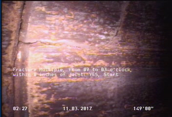 Fracture Multiple, from 09 to 03 o'clock, within 8 inches of joint: YES, Start