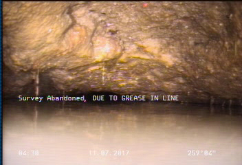 Survey Abandoned - DUE TO GREASE IN LINE