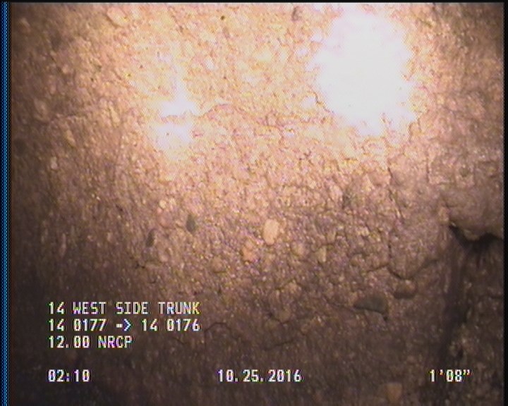 Surface Aggregate Projecting, from 09 to 03 o'clock, within 8 inches of joint: YES, Start