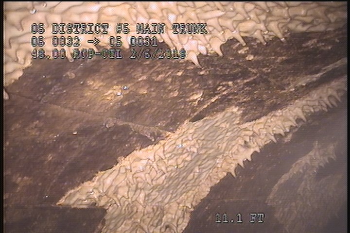 Water Mark, 30 %of cross sectional area