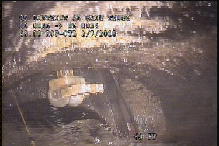 Downstream Manhole, Survey Ends - 9:29 AM