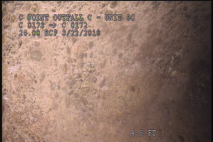 Surface Aggregate Visible, from 08 to 04 o'clock, within 8 inches of joint: YES, Start