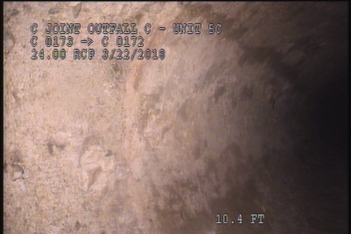 Surface Other, from 08 to 04 o'clock, within 8 inches of joint: YES, Start - 50% MAG