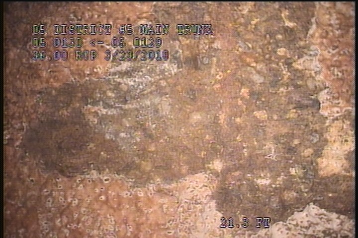 Surface Aggregate Projecting, from 08 to 04 o'clock, within 8 inches of joint: YES, Start