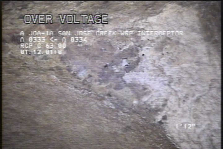 Surface Spalling, from 08 to 04 o'clock, within 8 inches of joint: YES