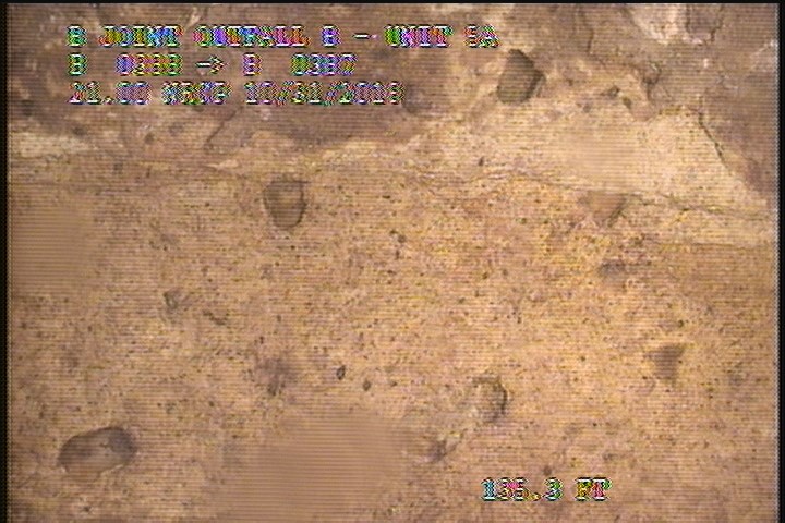 Surface Aggregate Visible, from 08 to 11 o'clock, within 8 inches of joint: NO - SEVERE AGG SPORATIC