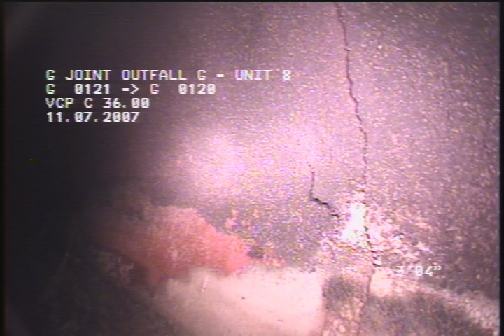 General Observation - THIN DARK GREASE COAT ON PIPE