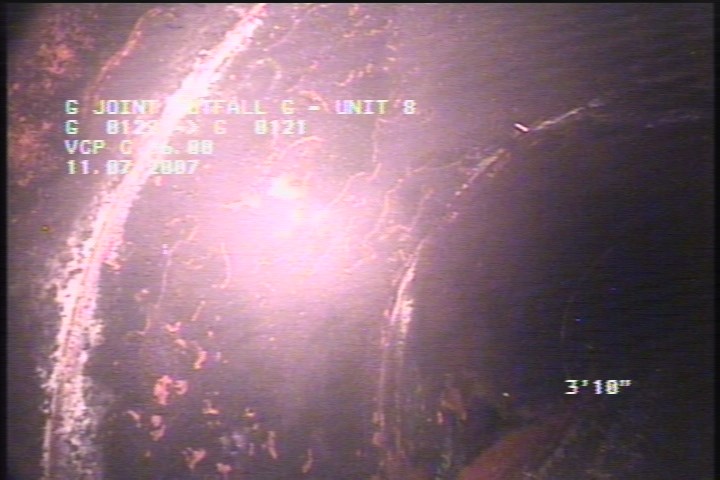 General Observation - THIN DARK GREASE COAT ON PIPE