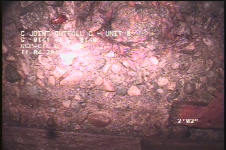 Surface Aggregate Projecting, from 09 to 03 o'clock, within 8 inches of joint: YES, Start - AREAS OF MISSING TILES