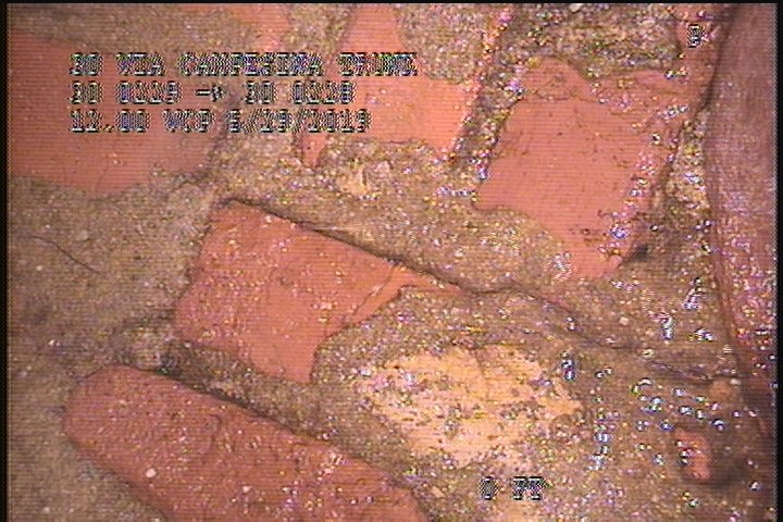 Infiltration Runner, at 10 o'clock, within 8 inches of joint: YES - IN THE STACK