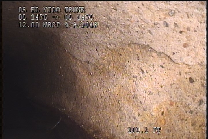 Surface Spalling, from 08 to 04 o'clock, within 8 inches of joint: NO - PEELING CONCRETE