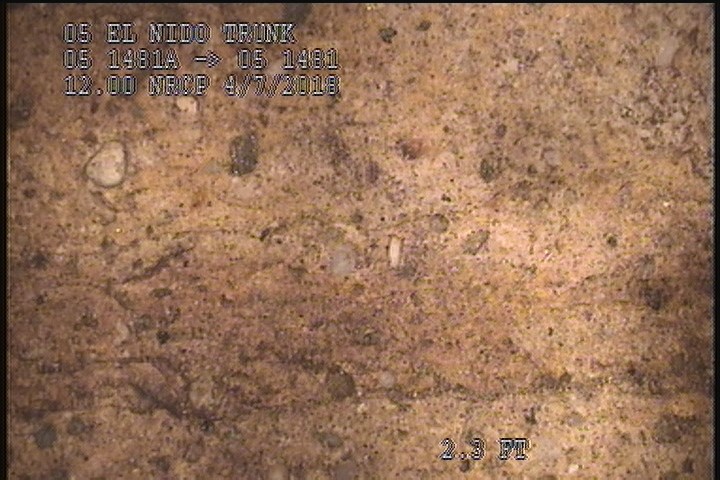 Surface Spalling, from 07 to 05 o'clock, within 8 inches of joint: YES, Start - PEELING CONCRETE SEVERE AGG ATTACHED