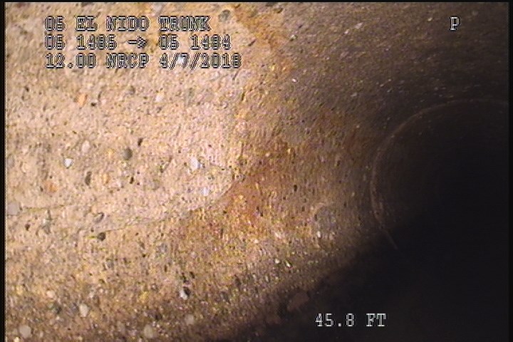 Surface Spalling, from 08 to 04 o'clock, within 8 inches of joint: NO - PEELING CONCRETE