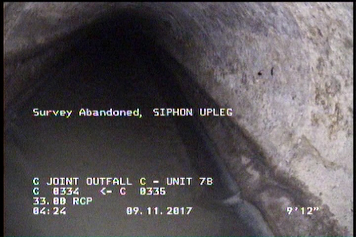 Survey Abandoned - SIPHON UPLEG