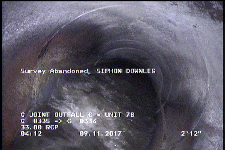 Survey Abandoned - SIPHON DOWNLEG