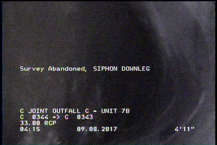 Survey Abandoned - SIPHON DOWNLEG