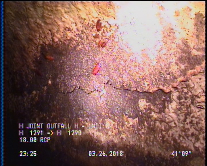 Surface Spalling, from 09 to 03 o'clock, within 8 inches of joint: YES, Start