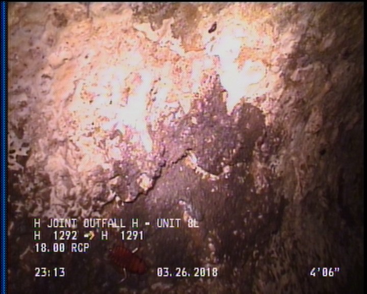 Surface Spalling, from 09 to 03 o'clock, within 8 inches of joint: YES, Start