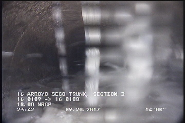 Deposits Attached Grease, 5 %of cross sectional area, from 04 to 08 o'clock, , within 8 inches of joint: YES, Start